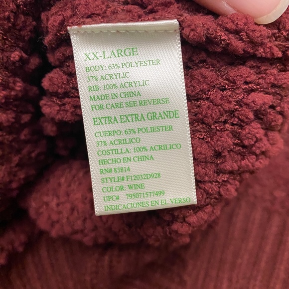 Green Tea Wine Plus Size Hoodie - Picture 9 of 13